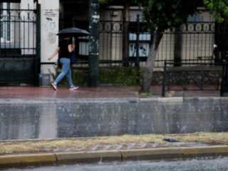 Βροχή στην Αθήνα στις 18 Ιουνίου 2019