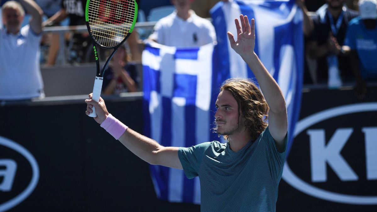 Στέφανος Τσιτσιπάς: Ο “Greek star” στους 4 του Αυστραλιανού Open