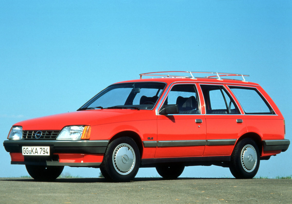 ’82 Opel Rekord E GLS station wagon, 1982–1986