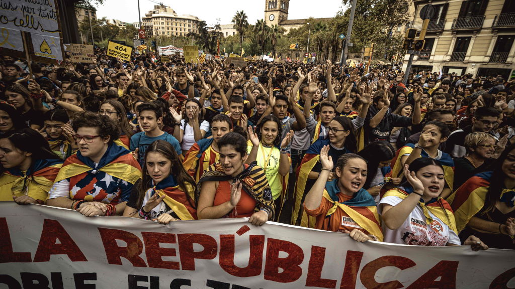 Βαρκελώνη: Κλειστή η Σαγράδα Φαμίλια από τις διαδηλώσεις αυτονομιστών