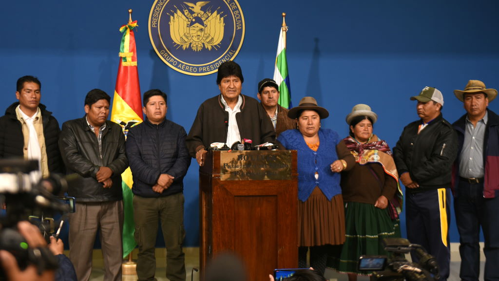 Βολιβία: Σε παραίτηση εξαναγκάστηκε ο Έβο Μοράλες