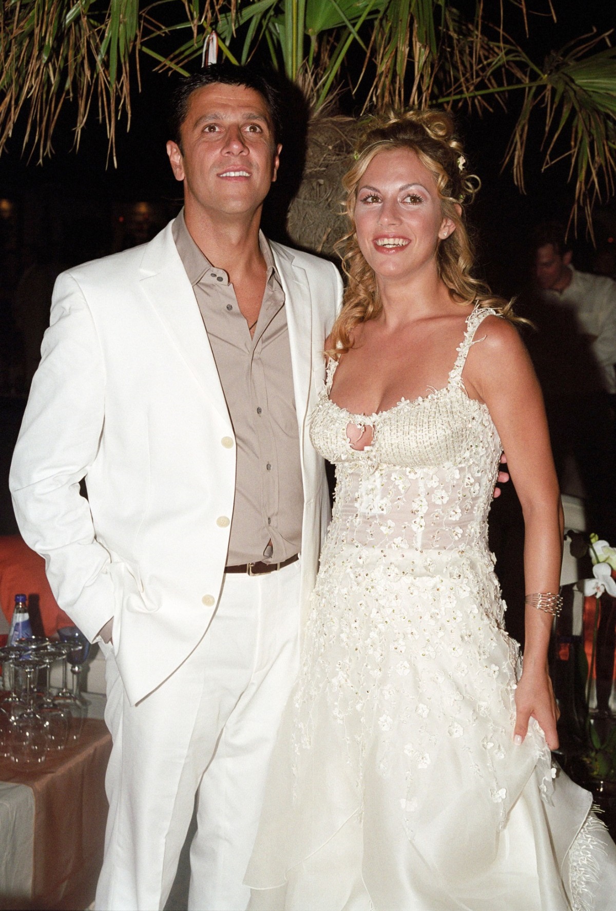 Από το γάμο της Ντορέττα Παπαδημητρίου με τον Κώστα Πηλαδάκη, το 2004