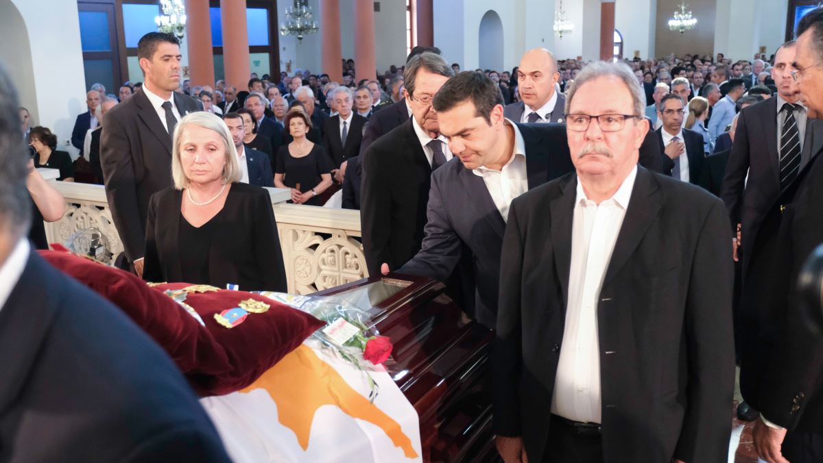 Αλέξης Τσίπρας: Στην Κύπρο για την κηδεία του Δημήτρη Χριστόφια