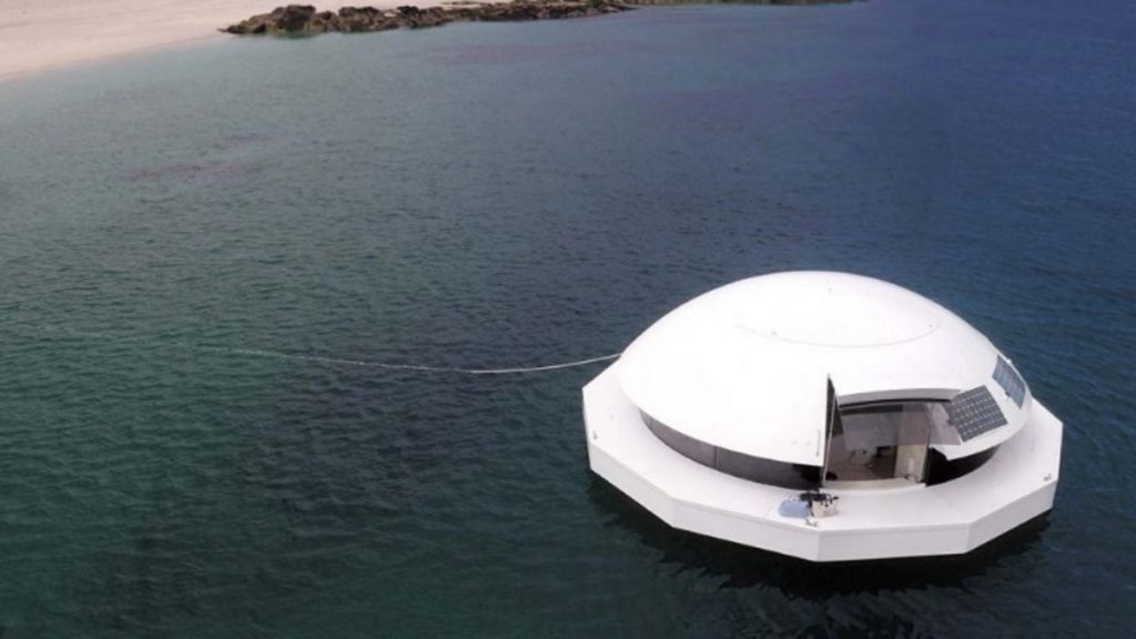 Anthenea: Ένα πλωτό παλάτι με θέα τον βυθό της θάλασσας