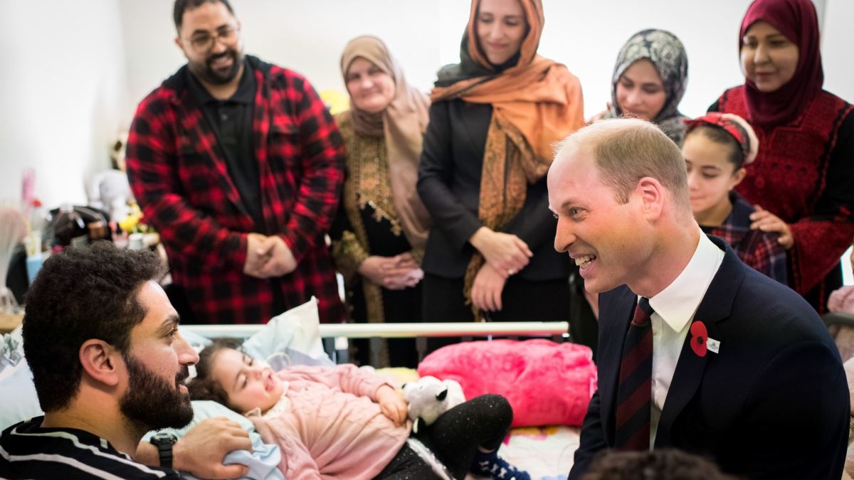 Πρίγκιπας William: Επισκέφθηκε τραυματίες από την τρομοκρατική επίθεση στο Κράιστσερτς