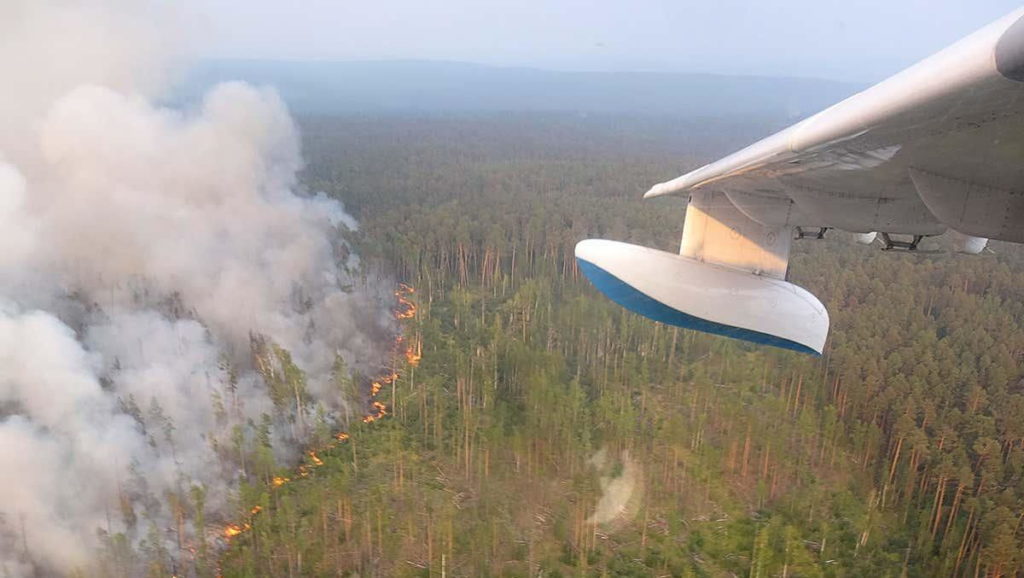 Σιβηρία: Οι φωτιές καλύπτουν μια έκταση όση το Βέλγιο