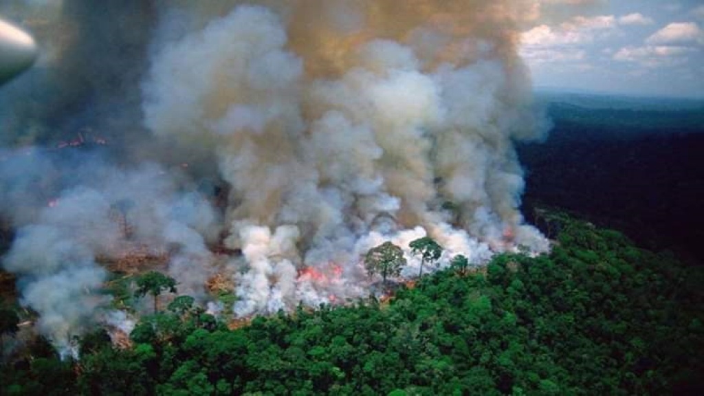 Βραζιλία: Φλέγεται για εβδομάδες το δάσος του Αμαζονίου, ο βασικός πνεύμονας οξυγόνου της Γης