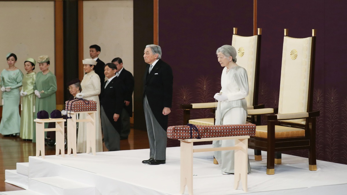 Ιαπωνία: Ο Αυτοκράτορας Ακιχίτο παραιτήθηκε από τον Θρόνο των Χρυσανθέμων