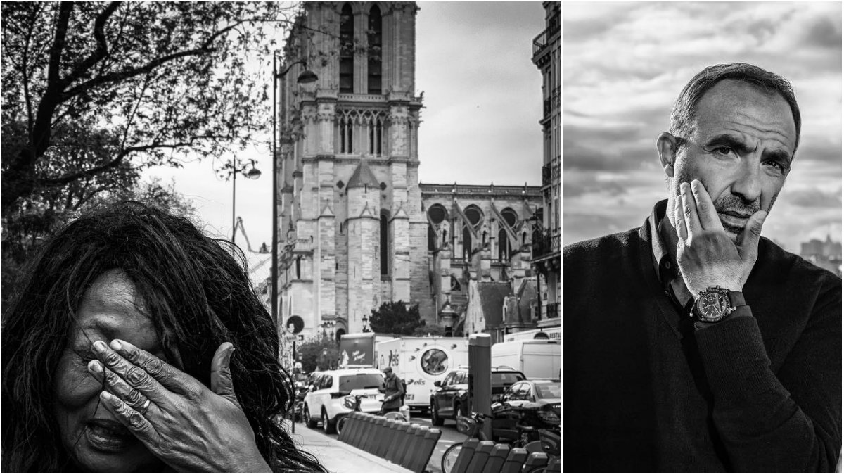 Νίκος Αλιάγας: Αποτύπωσε τη θλίψη για την Notre Dame ραδιοφωνικά και φωτογραφικά