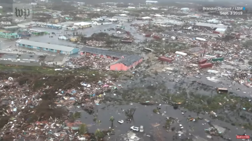 Μπαχάμες: Εικόνες βιβλικής καταστροφής από ψηλά