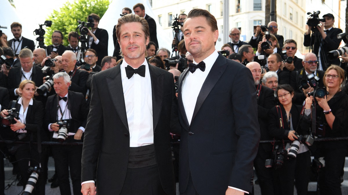 Ο Brad Pitt και ο Leonardo DiCaprio στο κινηματογραφικό Φεστιβάλ των Καννών, 2019 - Abaca Press