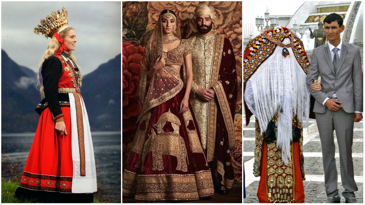 Οι νύφες του κόσμου: Δείτε τι φορούν στον γάμο τους γυναίκες σε άλλες χώρες