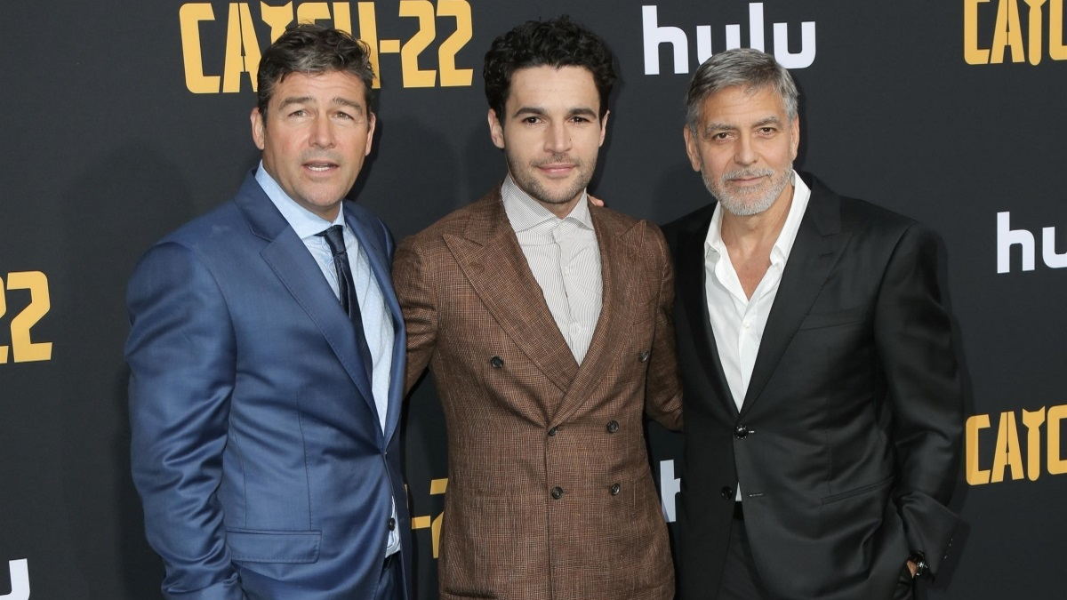 George Clooney, Kyle Chandler, Christopher Abbott - Backgrid