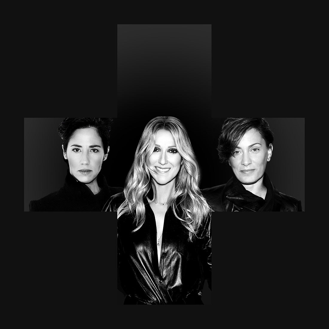 H Céline Dion με τις συνεταίρους της και σχεδιάστριες του brand nununu, Iris Adler και Tali Milchberg - Photo: celinununu.com