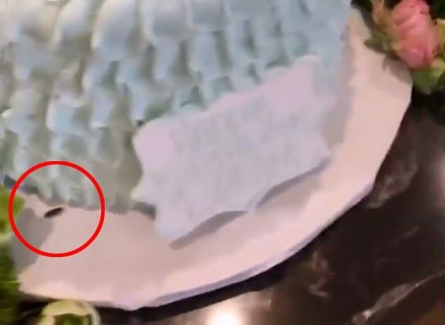 Η κατσαρίδα κάτω από την εντυπωσιακή τούρτα της Dream Kardashian