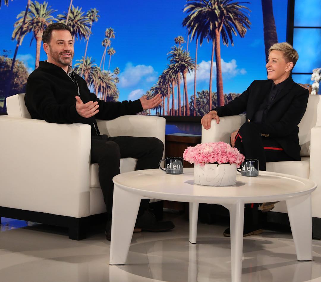 O Jimmy Kimmel στα γενέθλια της Ellen