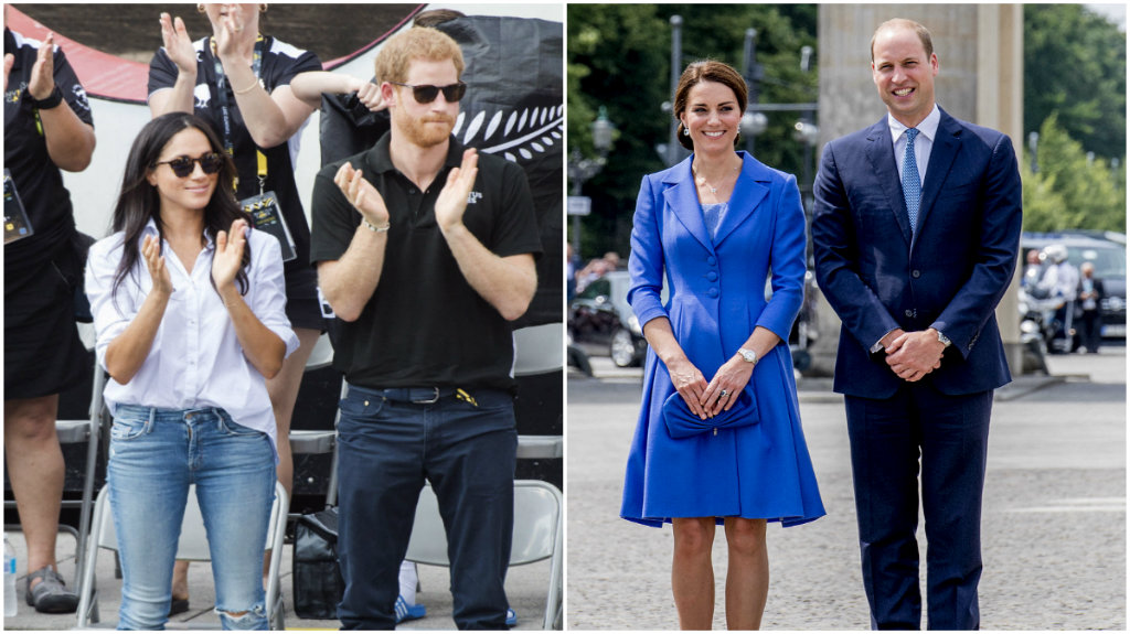 Βασιλική “κόντρα”: Τι συμβαίνει ανάμεσα στον William, τον Harry και τις συζύγους τους;