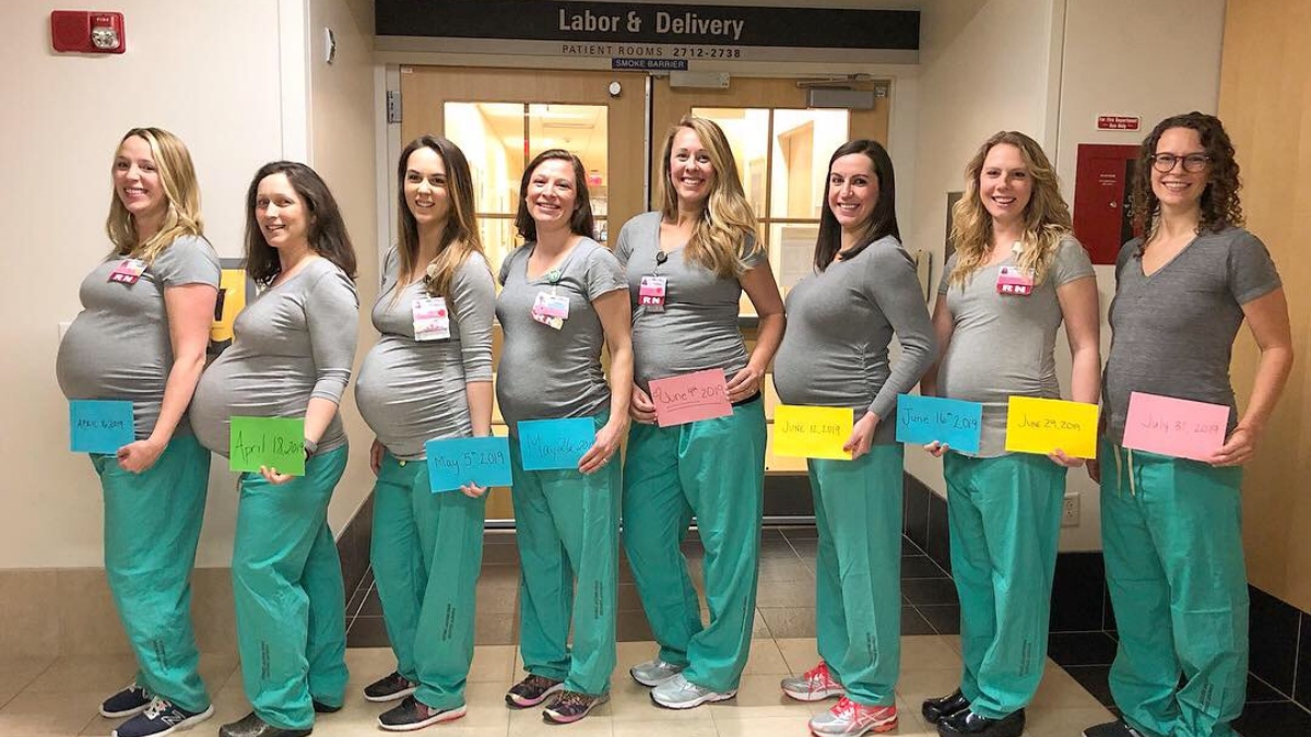 ΗΠΑ: Ταυτόχρονα έγκυες 9 νοσοκόμες της ίδιας κλινικής