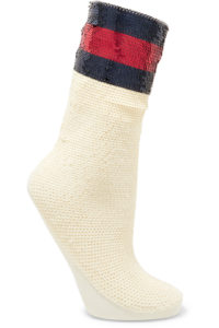 Αθλητικές κάλτσες από παγιέτες - Gucci