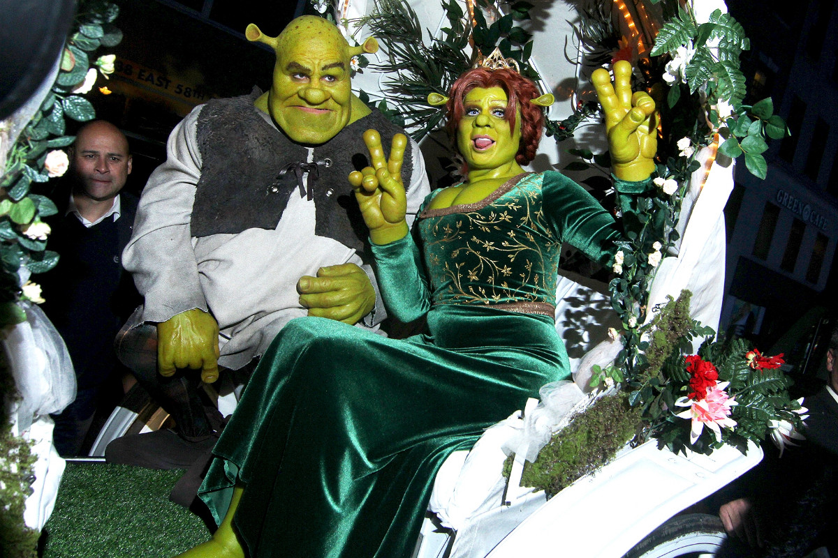 Heidi Klum, Tom Kaulitz ως Shrek και Fiona - Photo: The Mega Agency