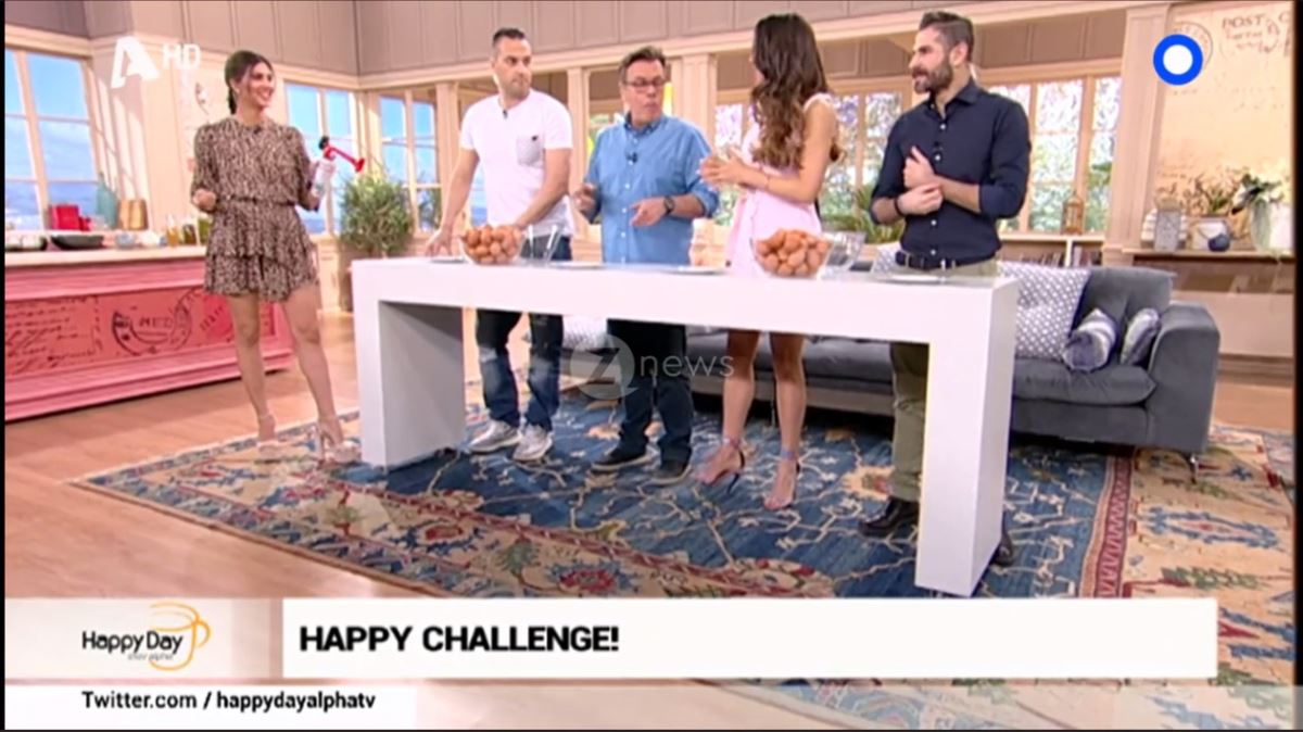 Happy Challenge: Στο καθάρισμα αυγών διαγωνίστηκαν στο Happy Day!