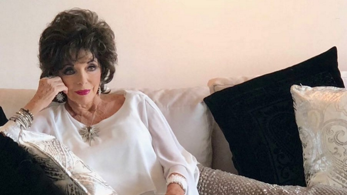 Joan Collins: Πήρε φωτιά το διαμέρισμά της