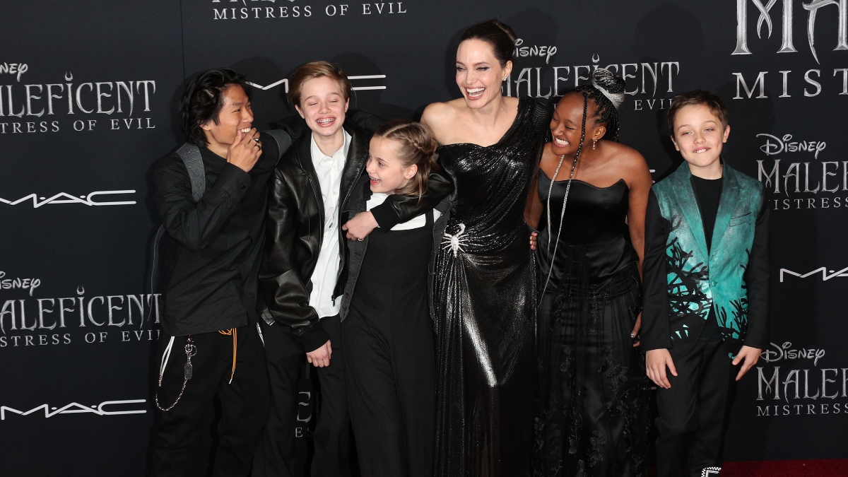 Angelina Jolie: Στην πρεμιέρα της νέας της ταινίας με τα παιδιά της