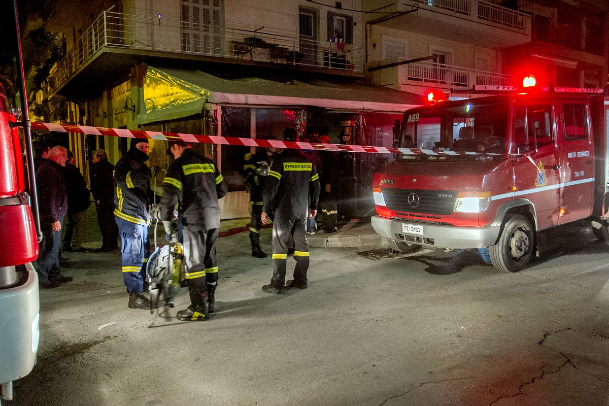 Τα οχήματα της Πυροσβεστικής έσπευσαν στον χώρο