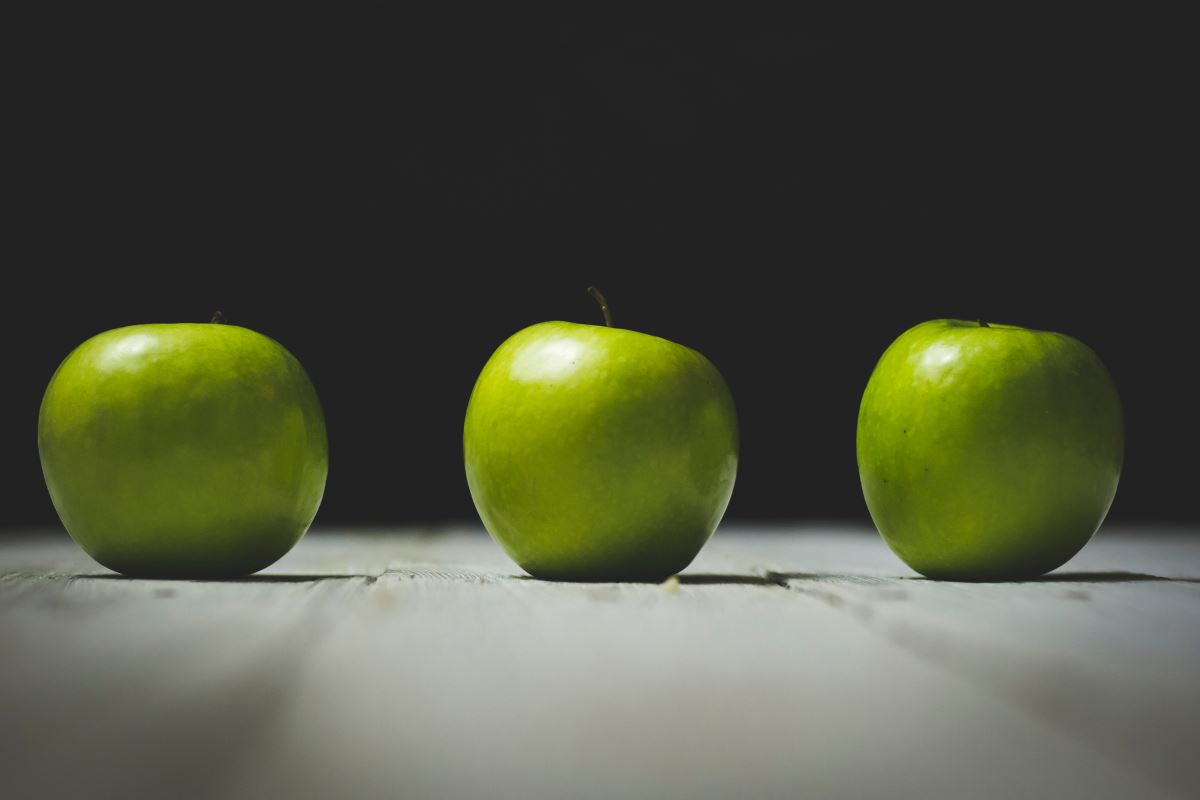 Τα πιο πράσινα μήλα είναι τα ξινόμηλα- Photo: Unsplash