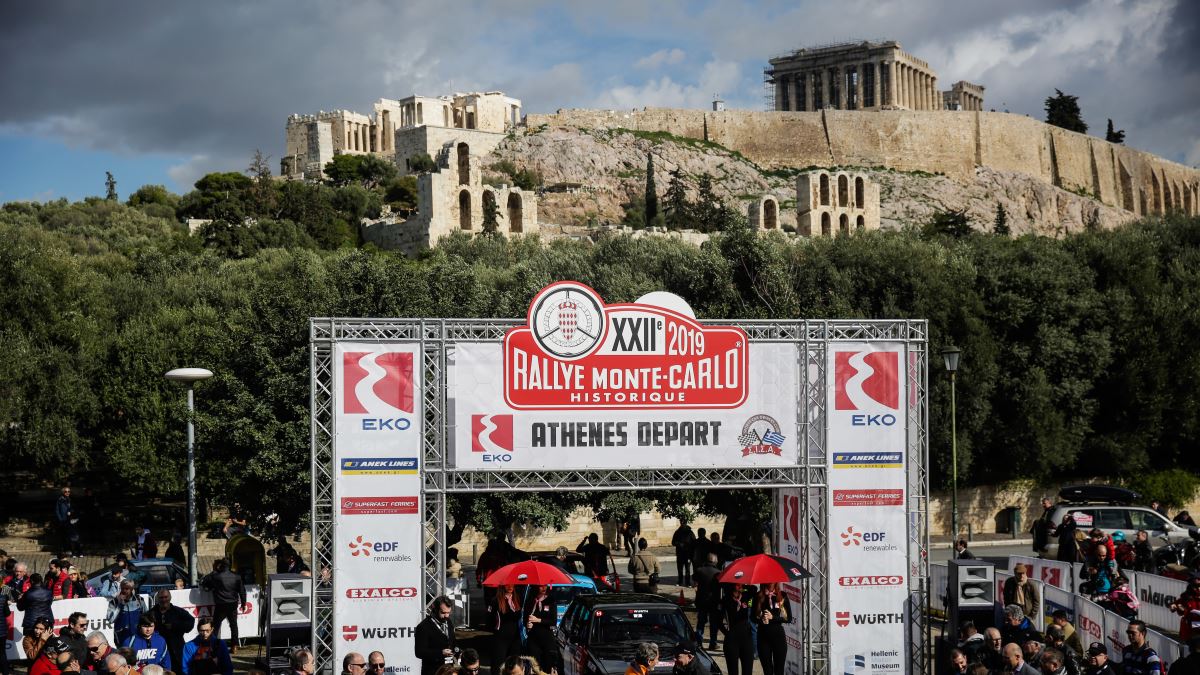 Ιστορικό Ράλι Μόντε Κάρλο: Εκκίνηση από την Αθήνα