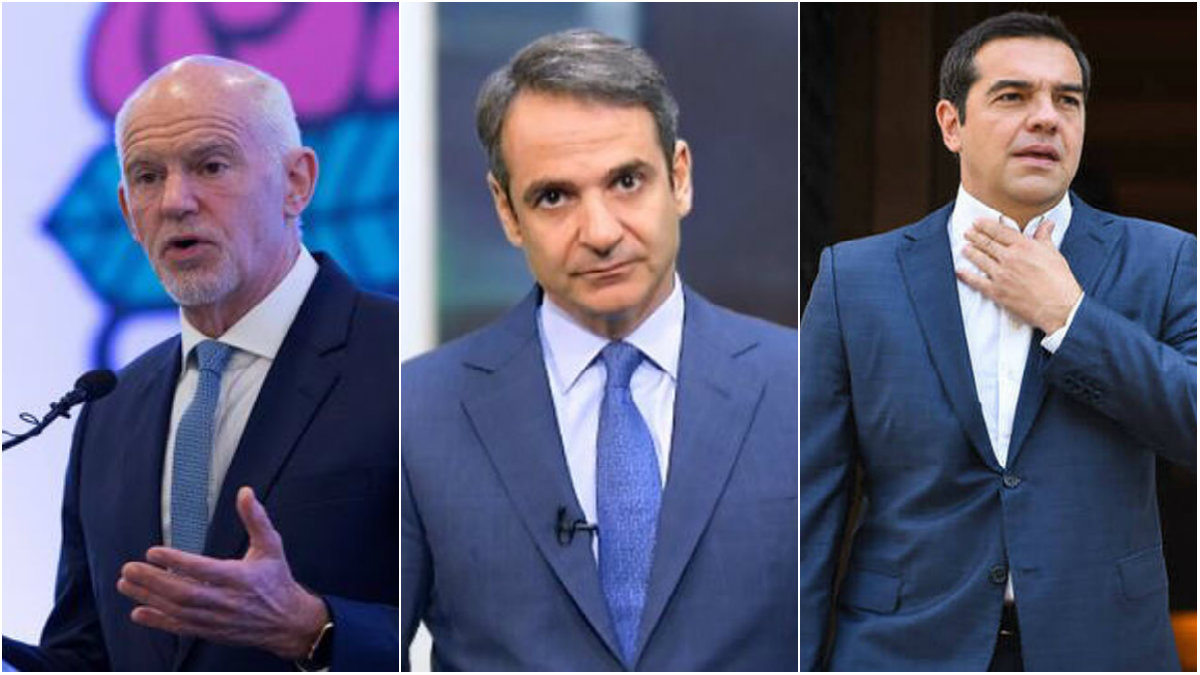 Αλέξης Τσίπρας, Γιώργος Παπανδρέου και Κυριάκος Μητσοτάκης υποψήφιοι στον ίδιο νομό