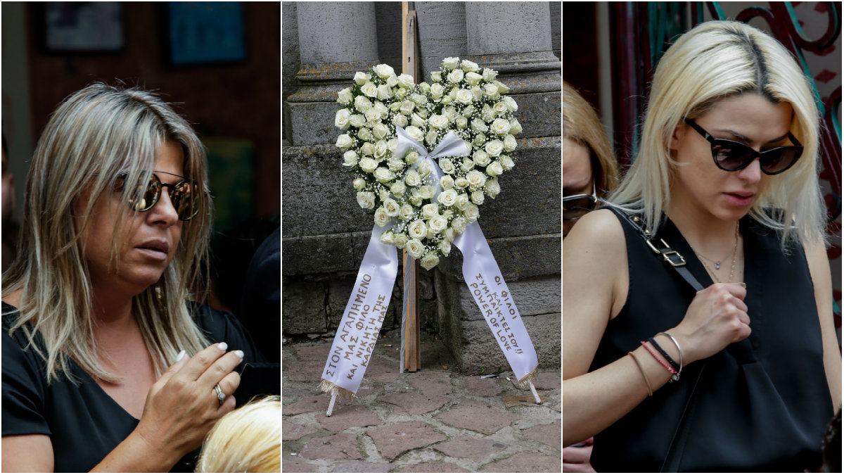 Πάνος Ζάρλας: Σε κλίμα βαθύτατης οδύνης η κηδεία του (Φωτογραφίες)