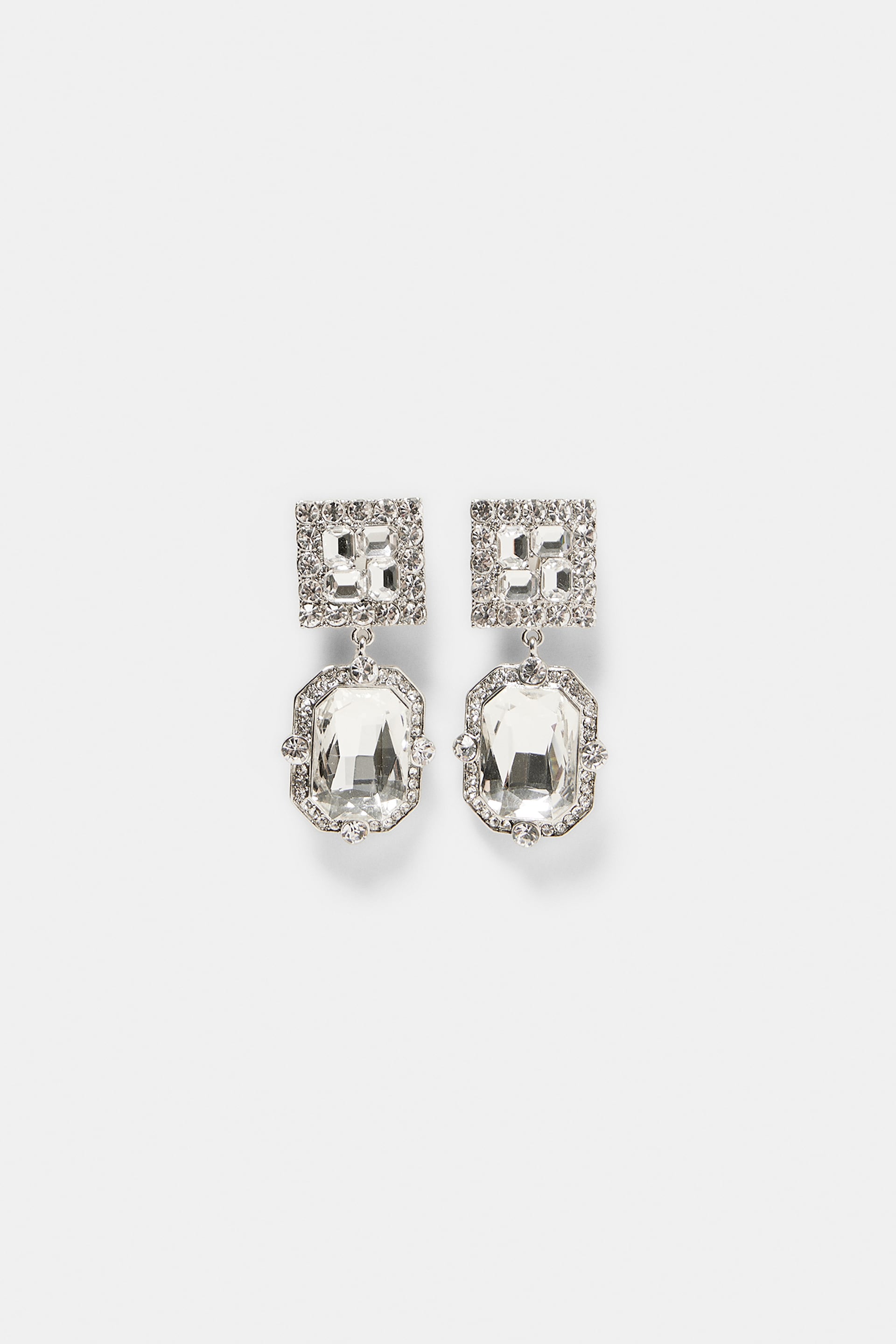 Σκουλαρίκια με πέτρες-Zara