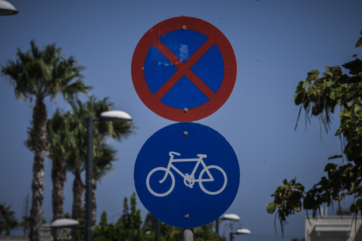 Ανακοινώθηκαν οι νέοι ποδηλατόδρομοι της Αθήνας - Photo: EUROKINISSI