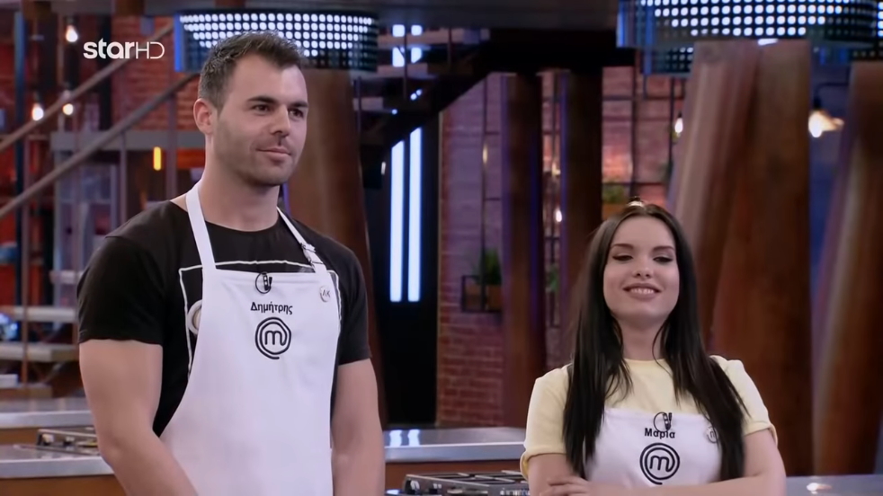 MasterChef – Μαρία για Δημήτρη: “Μου κάνει κάτι ανοργασμικά φαγητά”