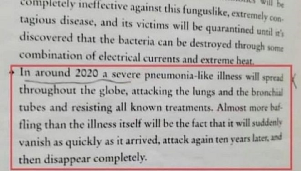 Κορονοϊός: Γνωστός συγγραφέας είχε προβλέψει την εξάπλωση του ιού σε βιβλίο που έγραψε 20 χρόνια πριν;