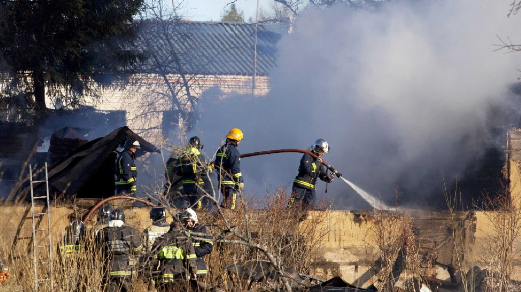 Ρωσία: Φωτιά σε εργοτάξιο νοσοκομείου για τον κορονοϊό