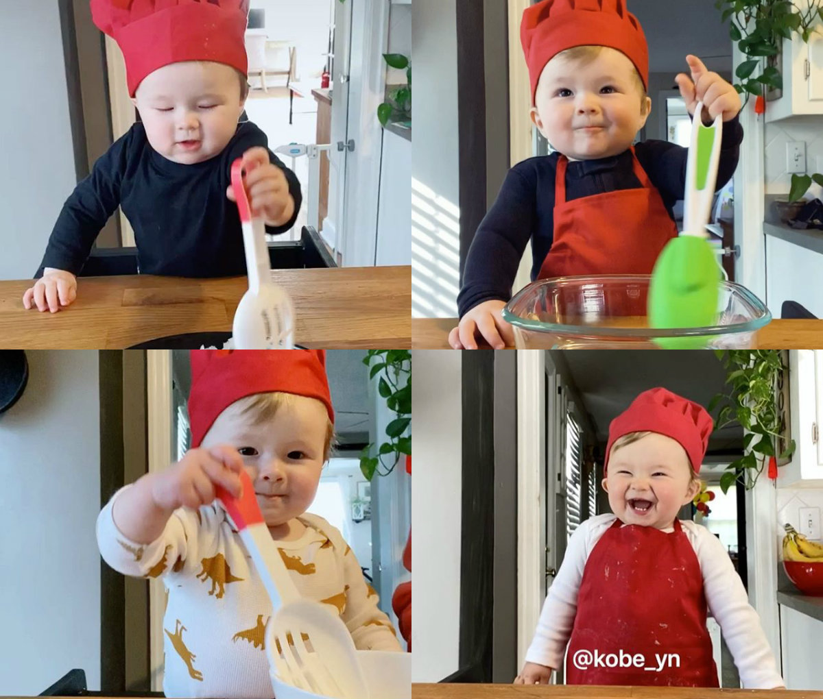 Σεφ ηλικίας ενός έτους έχει τρελάνει το Instagram με τις μαγειρικές του δεξιότητες!