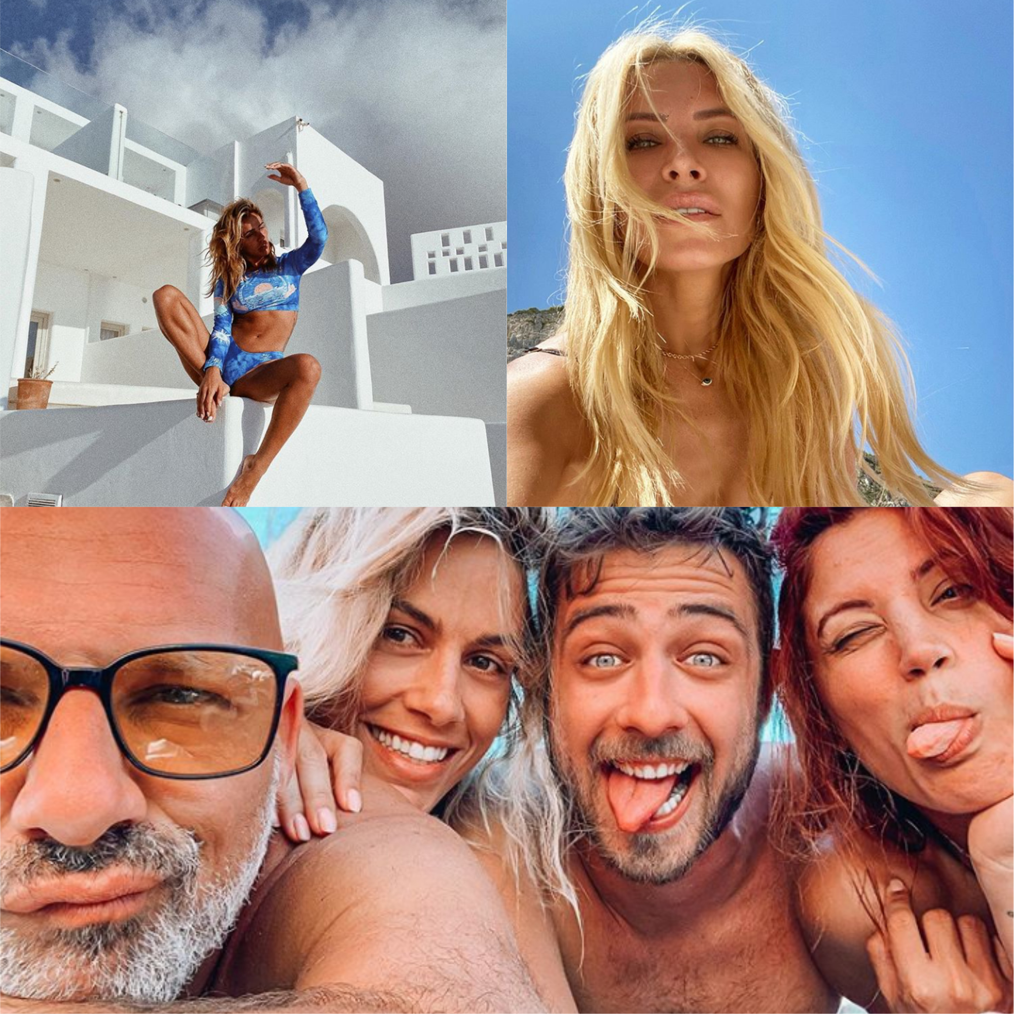 Beach Report: Οι Έλληνες celebrities φορούν τα μαγιό τους και ποζάρουν στο instagram