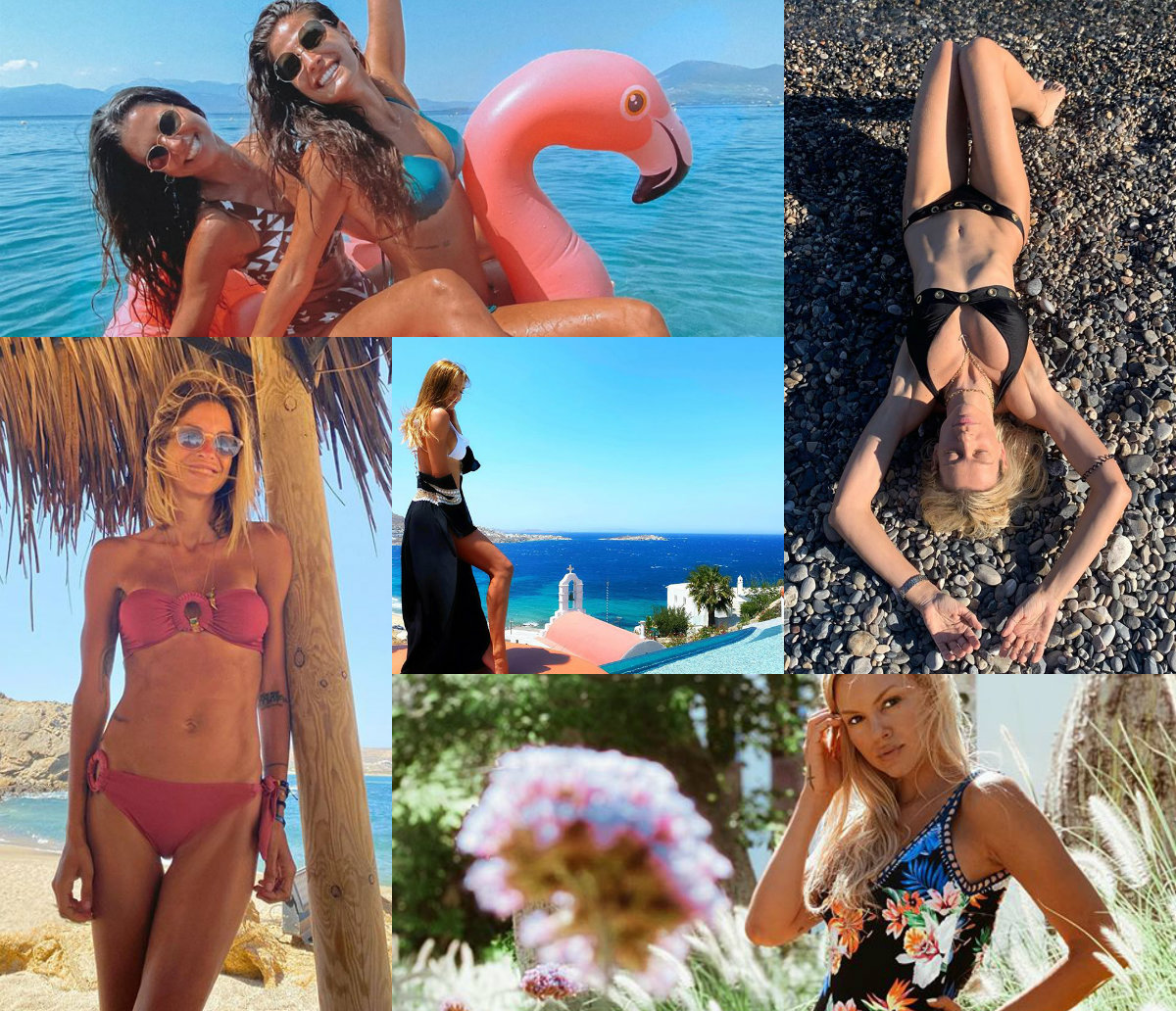 Beach report: Τα μαγιό και οι σέξι καλοκαιρινές πόζες των celebrities