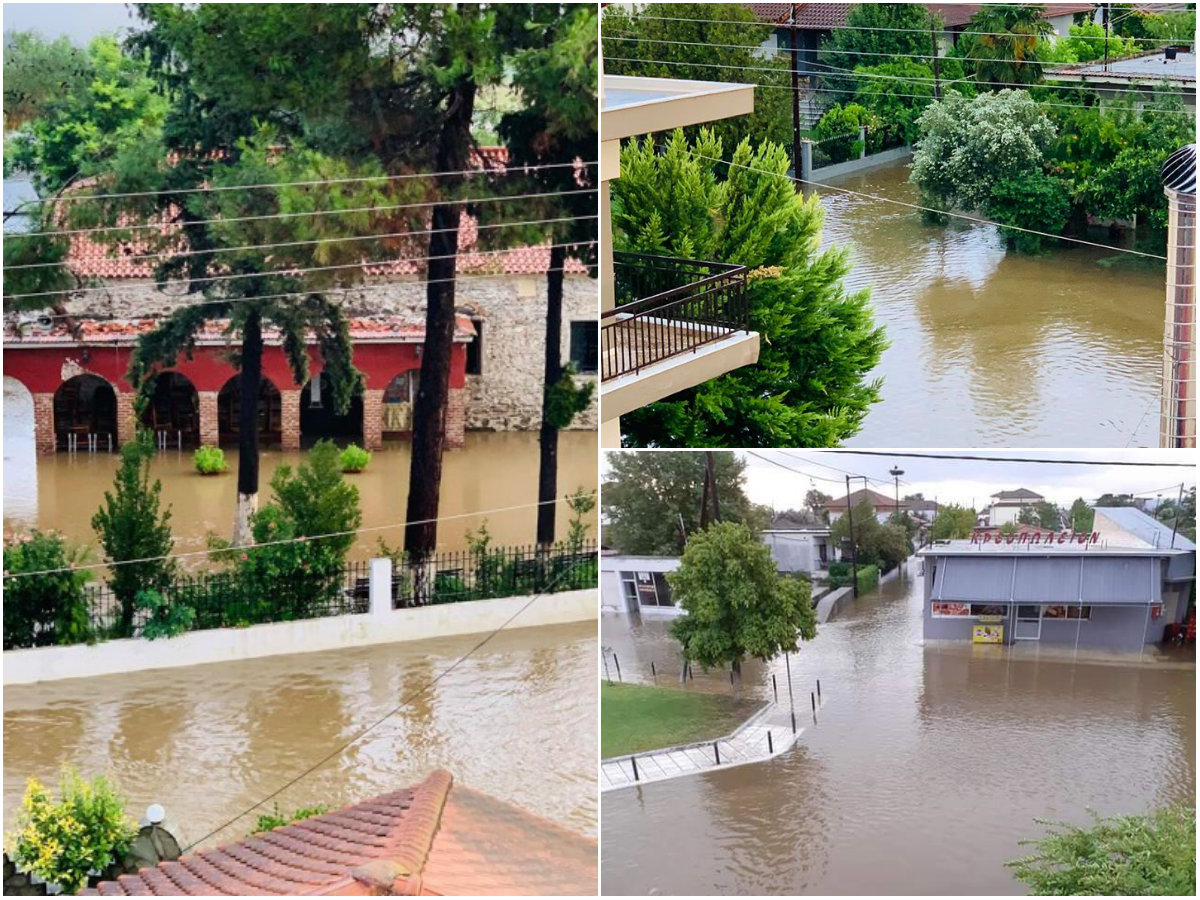 Θεσσαλονίκη: Σε κατάσταση έκτακτης ανάγκης από τις πλημμύρες ο Λαγκαδάς