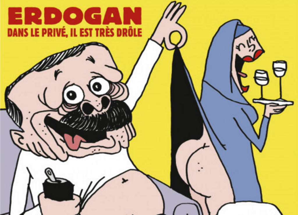 Charlie Hebdo: Το σκίτσο που προκάλεσε την οργή του Ερντογάν