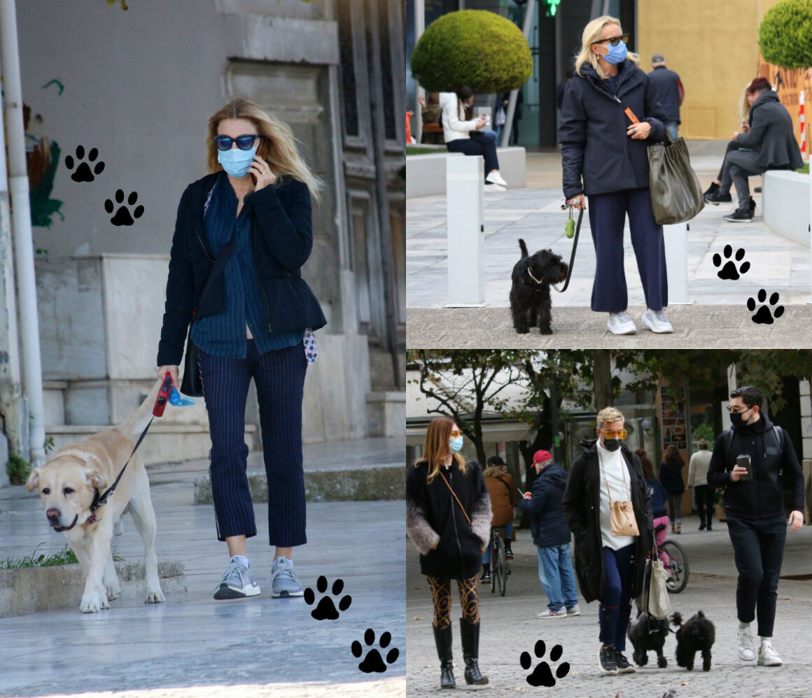 Walk your dog: Οι Έλληνες celebrities γυρίζουν την πόλη με το κατοικίδιό τους!