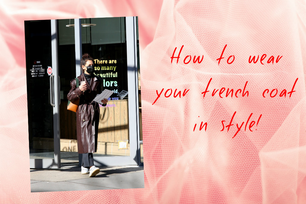 Το fashion tip της ημέρας: Φόρεσε το leather trench coat σου όπως η Katie Holmes