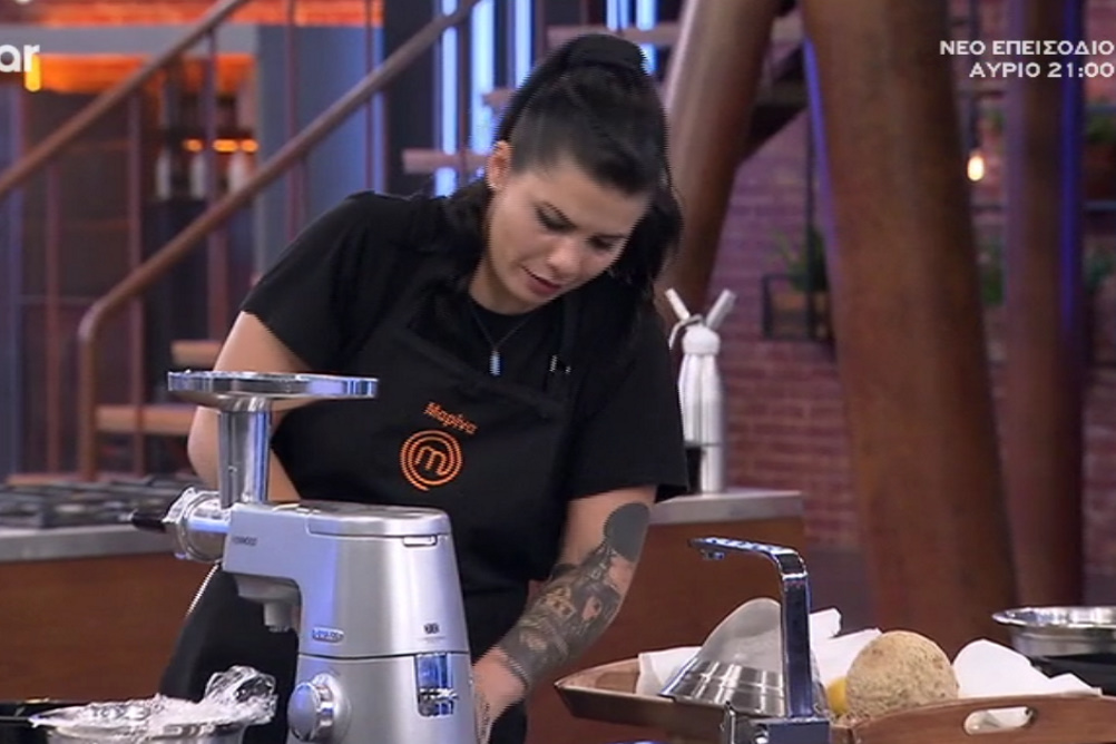 MasterChef: Άτυχη μέρα για τη Μαρίνα – Απανωτά τα λάθη στην τέταρτη και τελευταία δοκιμασία