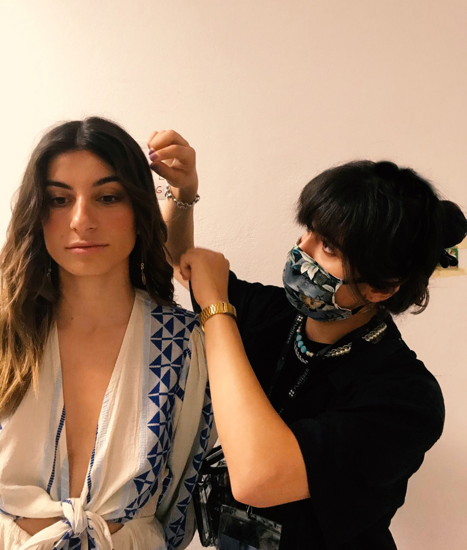 Στο backstage της Athens Xclusive Designers Week με την Alexia Perdis