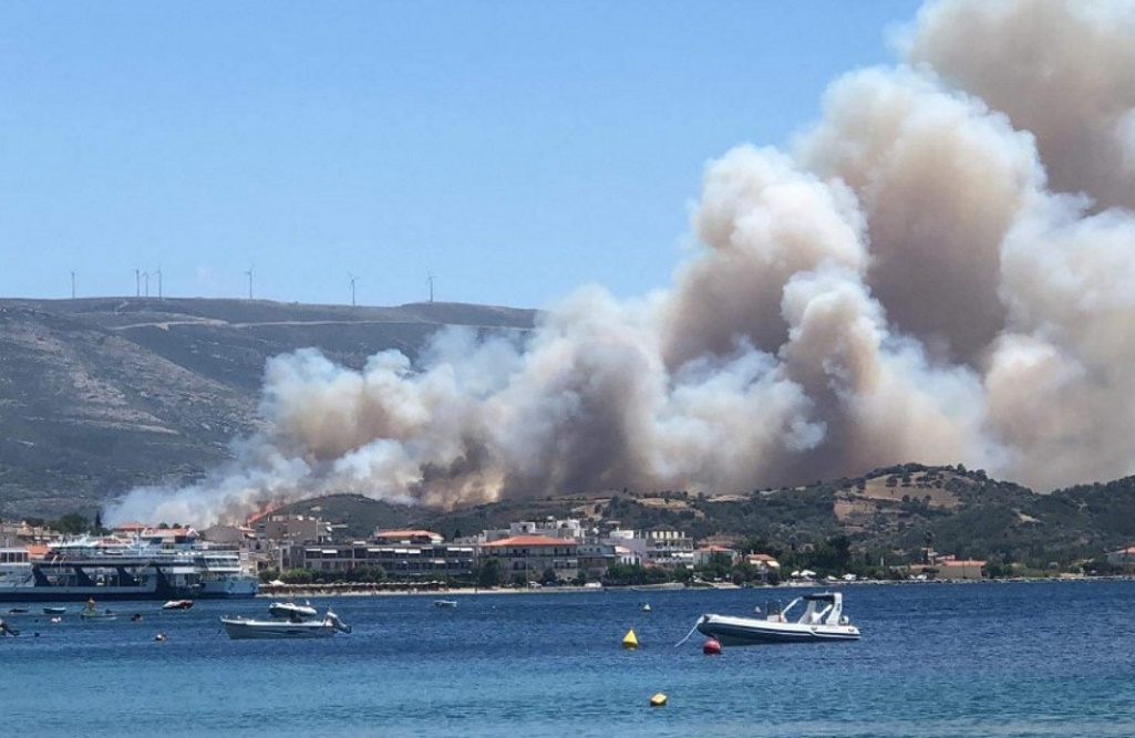 Σύλληψη 57χρονου για την πυρκαγιά στα Στύρα Ευβοίας