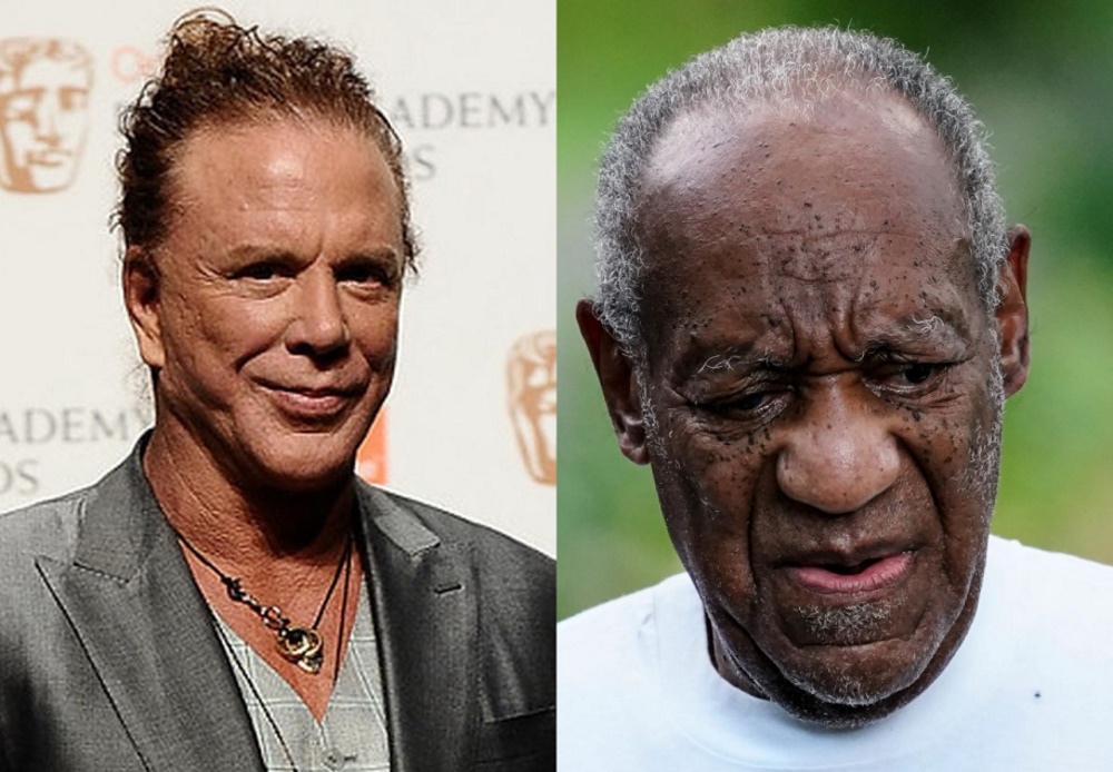 «Κόλαφος» ο Mickey Rourke εναντίον του Bill Cosby! «Εύχομαι να γκρεμοτσακιστεί από τις σκάλες και να σπάσει τον λαιμό του» »