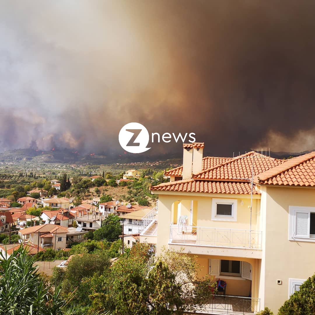 Ηλεία: «Έγιναν μεγάλες προσπάθειες να μην φτάσει η φωτιά στην Αρχαία Ολυμπία και έτσι σωθήκαμε» λέει κάτοικος της περιοχής στο Znews