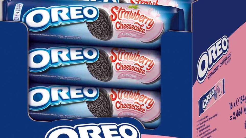 Ανακαλείται παρτίδα των γνωστών μπισκότων OREO Strawberry Cheesecake